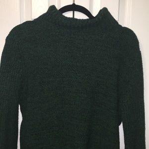 Merona Forest Green Knit Turtleneck